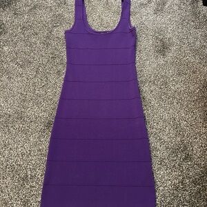 G by Guess Purple Mini Dress